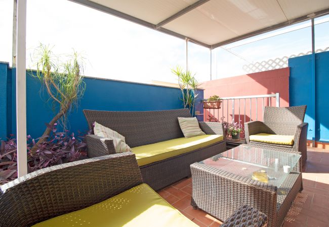 Apartamento en Canet d´en berenguer - Global Properties: Ático con gran terraza y barbacoa Apartamento en Canet d´en berenguer - Global Properties: Ático con gran terraza y barbacoa