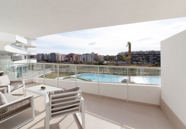 Apartamento en Canet d´en berenguer - Global Properties: Apartamento para 5 personas  con terraza y vistas a la piscina Apartamento en Canet d´en berenguer - Global Properties: Apartamento para 5 personas  con terraza y vistas a la piscina