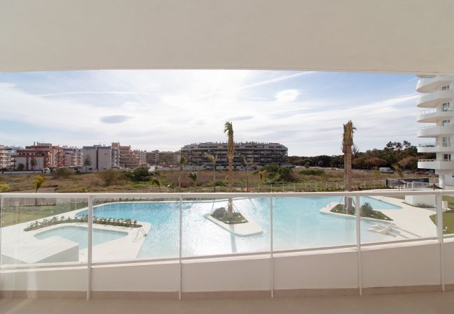 Apartamento en Canet d´en berenguer - Global Properties: Apartamento para 5 personas  con terraza y vistas a la piscina Apartamento en Canet d´en berenguer - Global Properties: Apartamento para 5 personas  con terraza y vistas a la piscina