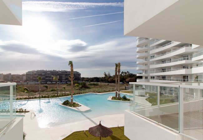 Apartamento en Canet d´en berenguer - Global Properties: Apartamento para 5 personas  con terraza y vistas a la piscina Apartamento en Canet d´en berenguer - Global Properties: Apartamento para 5 personas  con terraza y vistas a la piscina