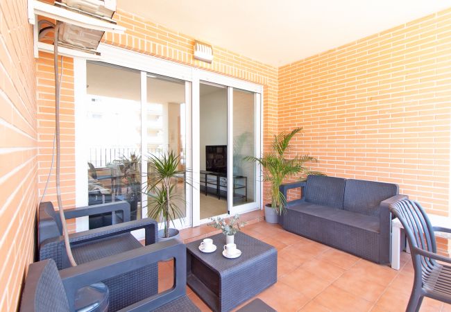 Apartamento en Canet d´en berenguer - Global Properties: Apartamento con piscina y terraza en la playa de Canet Apartamento en Canet d´en berenguer - Global Properties: Apartamento con piscina y terraza en la playa de Canet