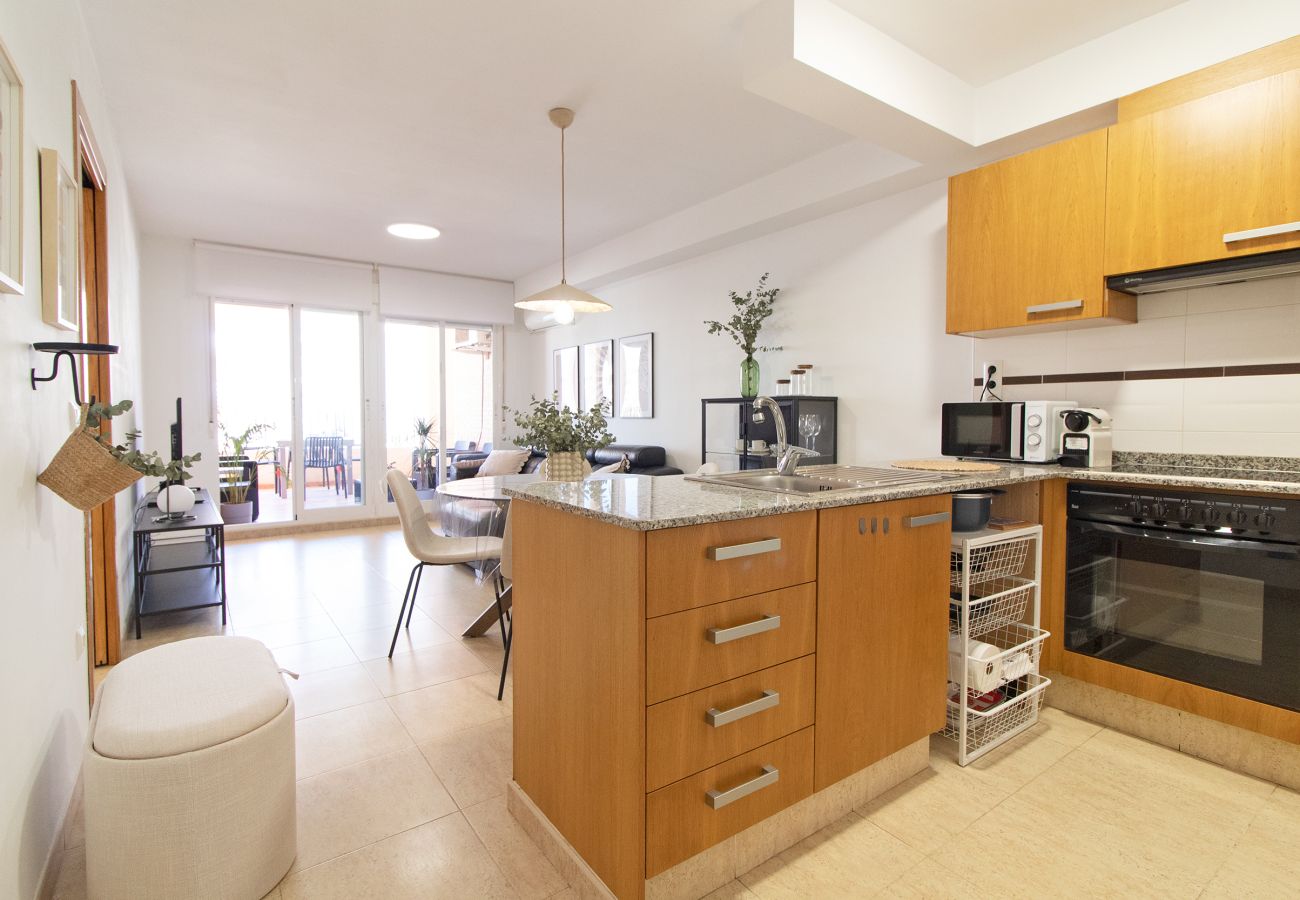 Apartamento en Canet d´en berenguer - Global Properties: Apartamento con piscina y terraza en la playa de Canet Apartamento en Canet d´en berenguer - Global Properties: Apartamento con piscina y terraza en la playa de Canet