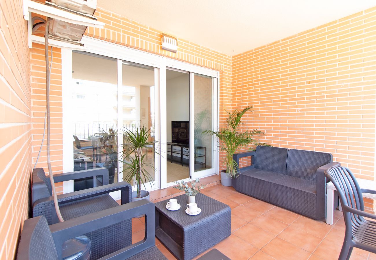 Apartamento en Canet d´en berenguer - Global Properties: Apartamento con piscina y terraza en la playa de Canet Apartamento en Canet d´en berenguer - Global Properties: Apartamento con piscina y terraza en la playa de Canet