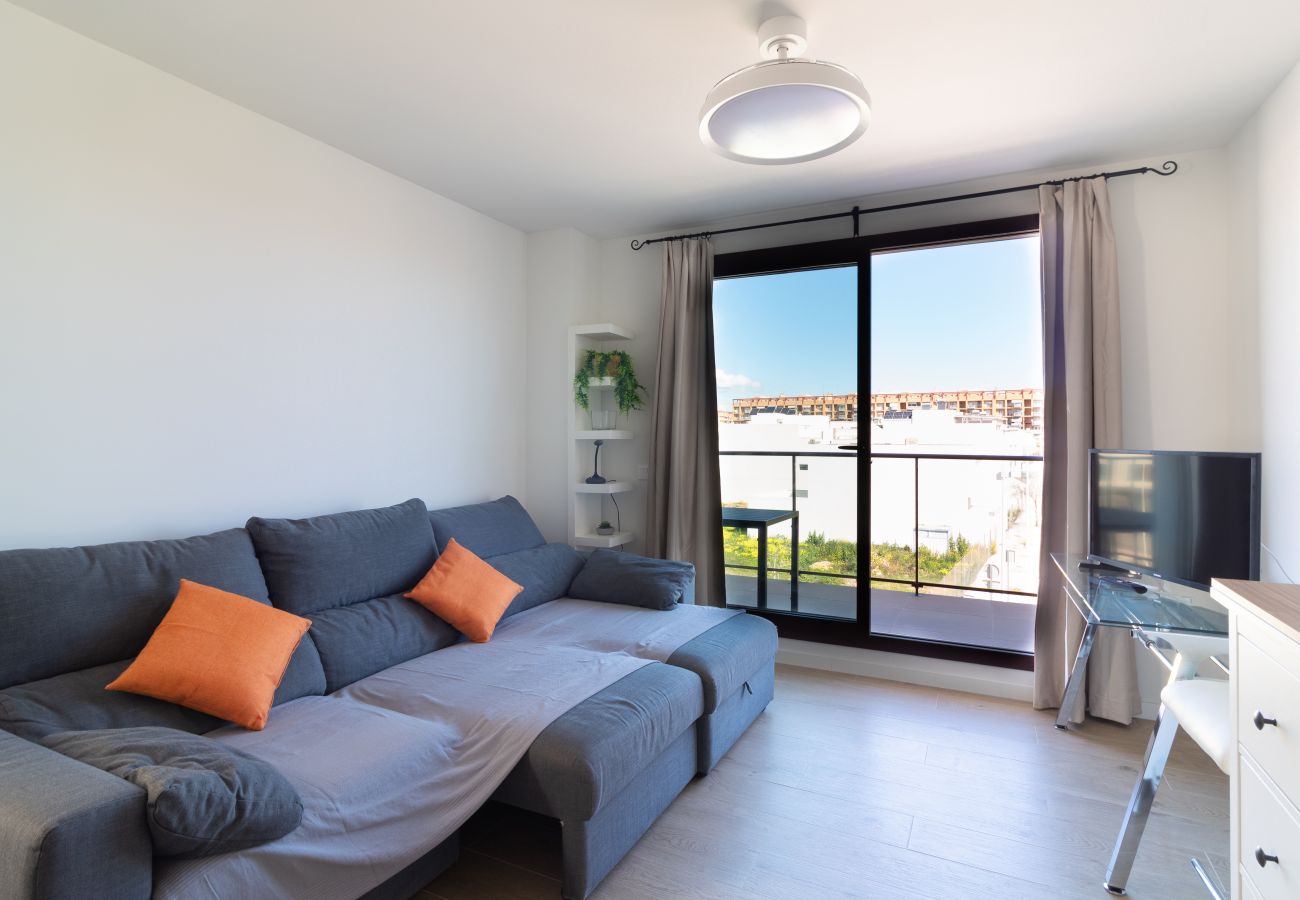Apartamento en Puerto de Sagunto - Apartamento con piscina en Puerto de Sagunto