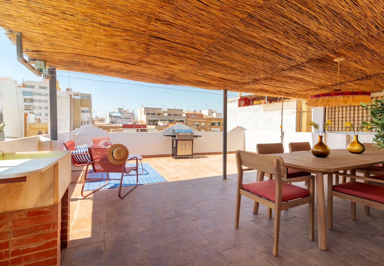 Apartment in Puerto de Sagunto - Global Vacacional: Apartment with a spacious terrace in Puerto de Sagunto