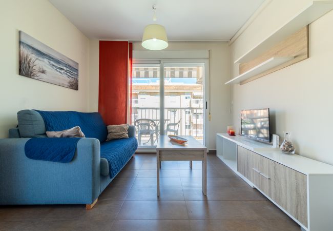 Apartment in Canet d´en berenguer - Global Vacacional: Lovely studio with a corner balcony near the beach, Canet de Berenguer